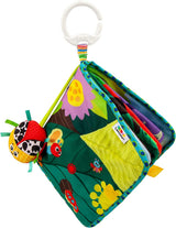Lamaze Colorful Caterpillar Journey, Hračka pro novorozence, Smyslová hračka pro miminko s barvami a zvuky, Vývojová hračka pro 6 měsíců Chlapci a dívky, L27463 Hračky pro miminka Naty Shop Small Scarab Soft Book