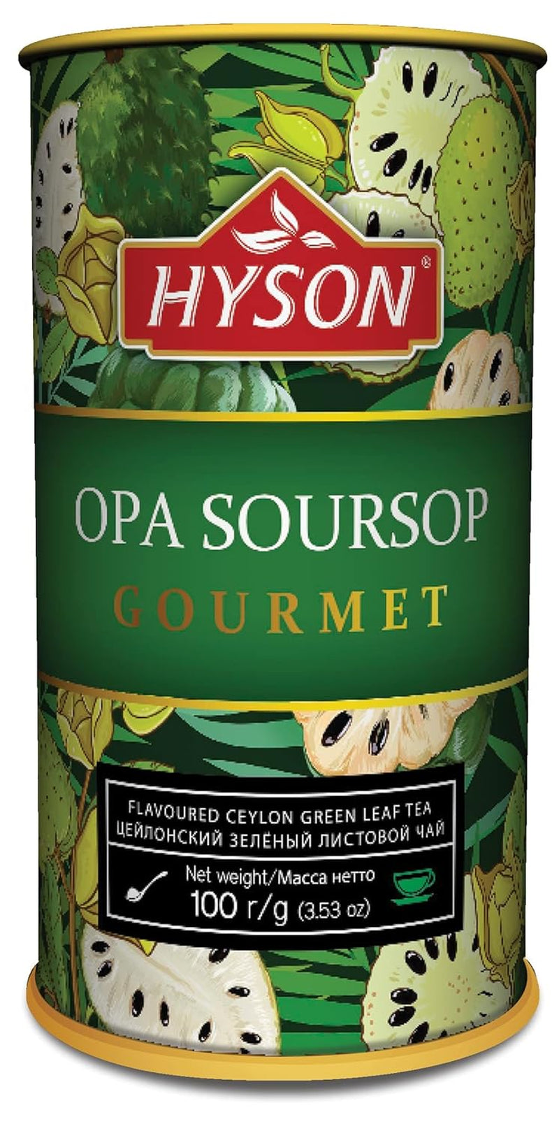 HYSON TEE Sypaný zelený čaj s ANODA OPA Sour Sup Ceylon Tea (zelený čaj Anoda 250 g.)