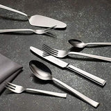 Villeroy & Boch – Victor Besteckset 68 Teilig Für 12 Personen Silver/Platin, Spülmaschinenfest, Rostfrei, Tafelbesteck, Besteck Set, Essbesteck, Gabel, Löffel, Messer, Küchen Besteck Set, Edelstahl Kitchen Naty Shop