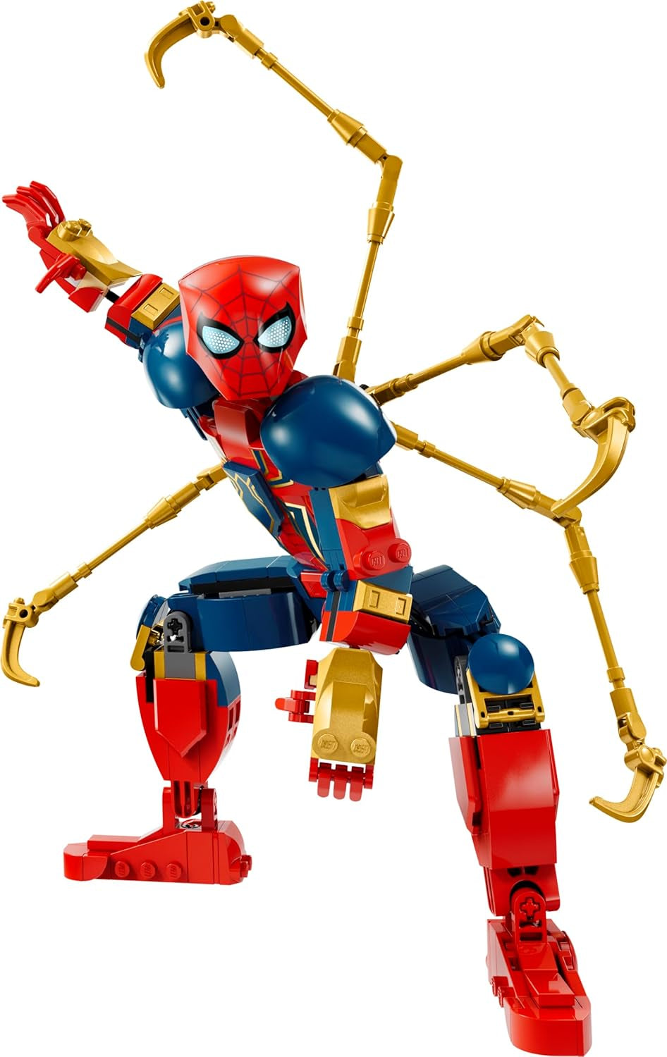 Stavebnice LEGO Marvel Iron Spider-Man Superhrdinská akční hračka pro děti 8+ Chlapci a dívky Sada brnění Sestavitelný model Avengers Tip na dárek pro filmové fanoušky Marvel 76298 Stavebnice Beuche den LEGO-Store