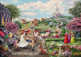 Schmidt Spiele 58038 Disney, Popelka šťastně až do smrti, Thomas Kinkade, skládačka 1000 dílků, vícebarevné Puzzle Naty Shop