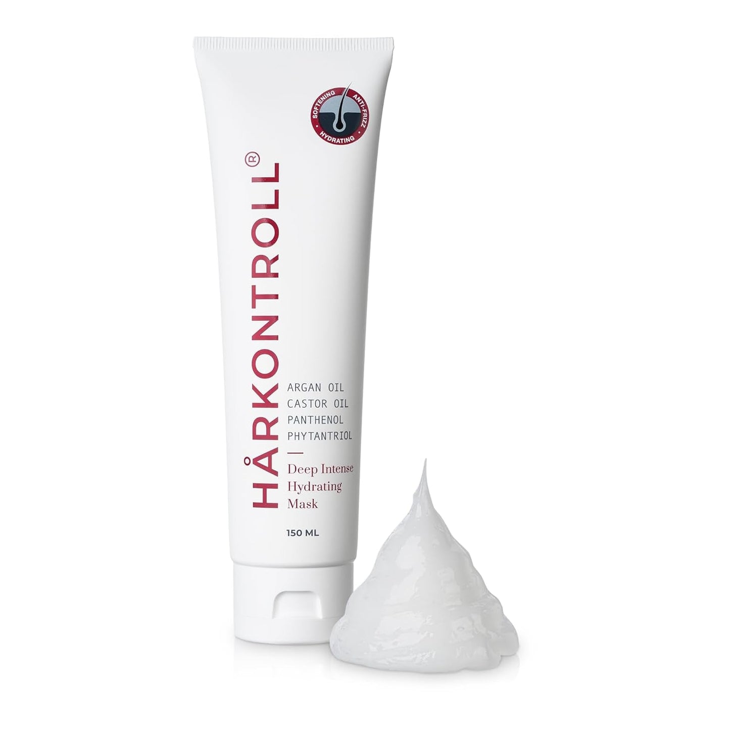 Harkontroll Deep Intense Hydrating Mask, intenzivní hydratační maska na vlasy, 150 ml Maska na vlasy Naty Shop