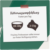 Venandi Animal - Premium Nassfutter für Katzen, Probierpakett I, Kuře, Pute, Rind, 6 x 200 g (6er Pack), getreidefrei und naturbelassen
