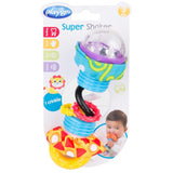 Playgro Rattle Super Shaker - chrastící míček pro miminka - chrastící míček - chrastící míček pro děti - chrastící míček - motorika - dětská hračka - motorika pro miminka - barevné Toys Bebe Naty Shop