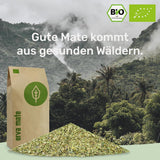 Degustační sada čaje maté ● 4 druhy organického čaje maté ● 100 g Erva maté + Yerba maté + zelený čaj maté + pečený čaj maté