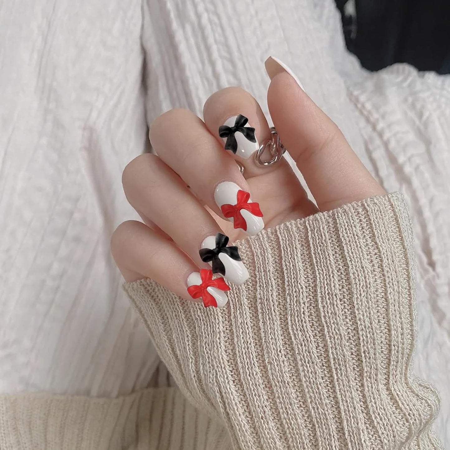 500 ks 3D Nägel Charm Schleifen Charms Nägel Nail Art Charms Schleife Nagel Charms Nägel Nail Art Schleifen Nageldekorationen Mit Aufnahmewerkzeug Für Frauen Und Mädchen Nagel-Diy-Zubehör