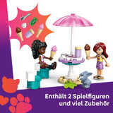 LEGO Friends Náklaďák na zmrzlinu Heartlake City Hrací sada 2 figurky a zajíček Stavebnice 4 roky stará holčičí postavička Stavebnice Minifigurka 42644 Stavebnice Besuche den LEGO-Store