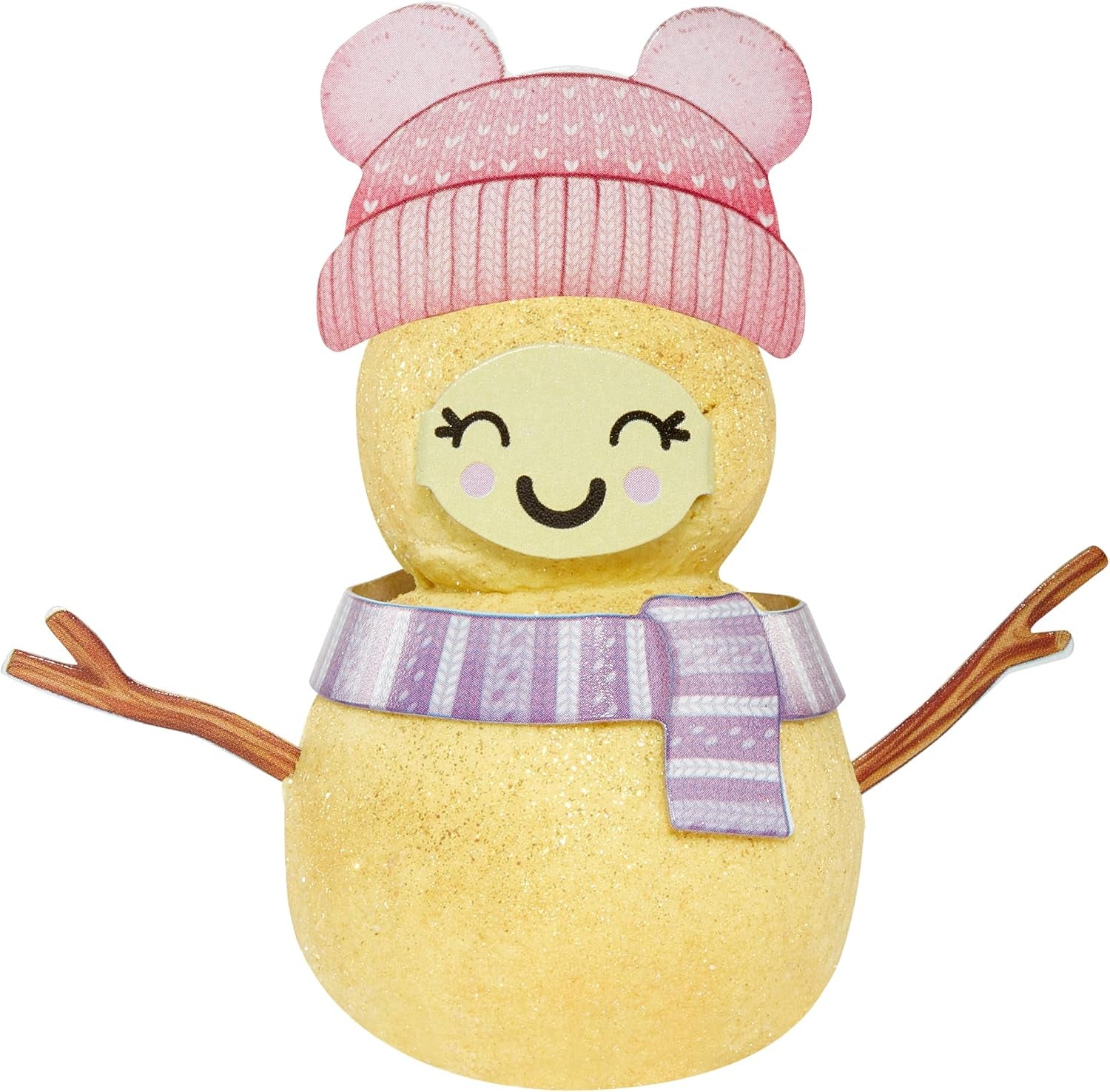 Rainbow High Winter Wonderland - Sunny (žlutá) - 28 cm Módní panenka Sněhulák se skrytou kouzelnou vodou nafukovací se sadou sněhuláka, vhodná pro děti a sběratele 4-12 let