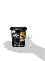 Allgroo Udon Cup instantní nudle – chutná a pikantní polévka Udon z mořských plodů – rychlá příprava (1 x 173 g)