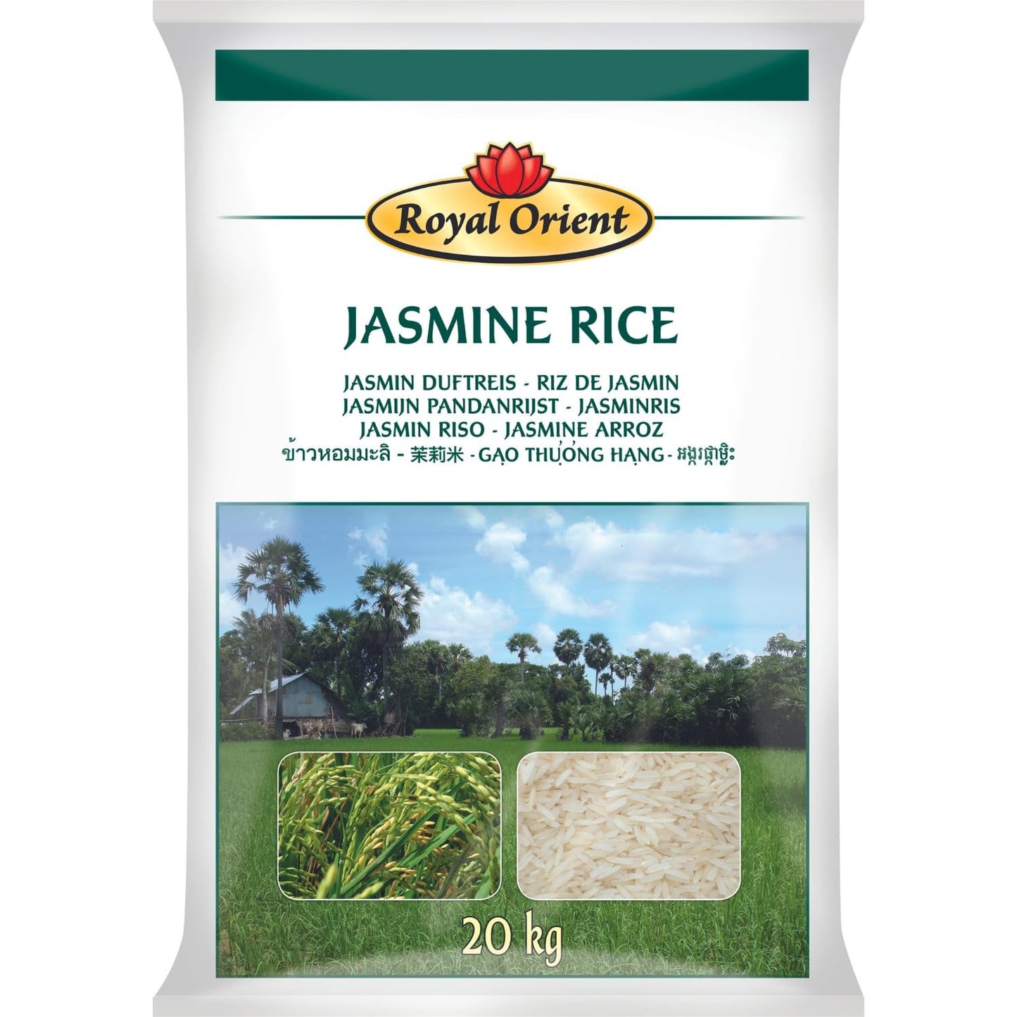 Royal Orient – ​​jasmínová rýže – (1 x 20 kg)