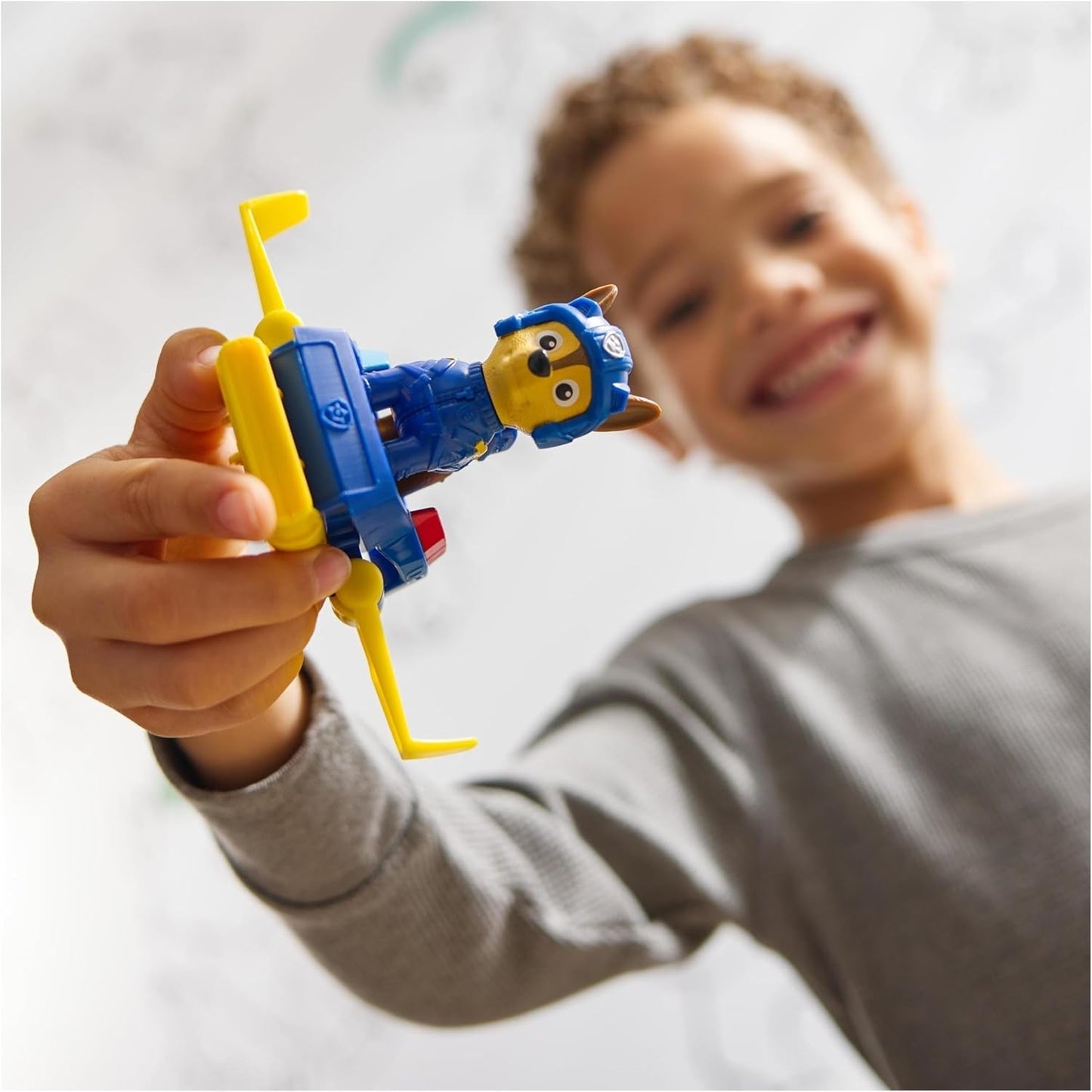 Hračka PAW PATROL Chase Action Pup Mini záchranné letadlo se skládacími křídly Hračka pro děti 3 roky staré akční figurky Naty Shop