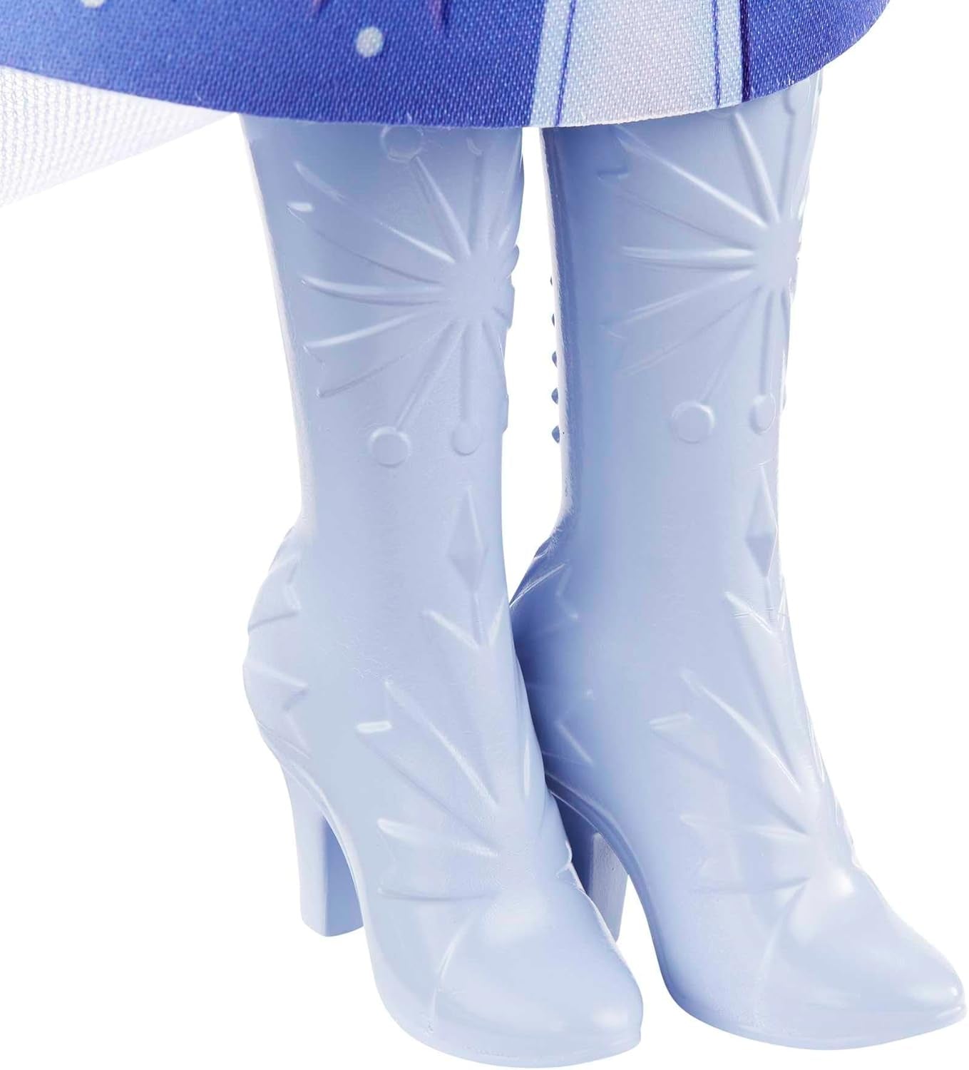 Panenka Mattel Disney Princezna Elsa, panenka Frozen v cestovním oblečení, rozčesatelné blond vlasy, kloubový kloub, odnímatelná sukně a boty, dárky Disney, hračka pro děti od 3 let, HLW48