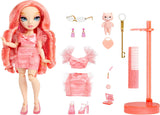 Panenka Rainbow High Fashion - Pinkly Paige - Růžová módní panenka v módním oblečení - s brýlemi a více než 10 barevnými doplňky na hraní - Ideální pro děti od 4 do 12 let a sběratele