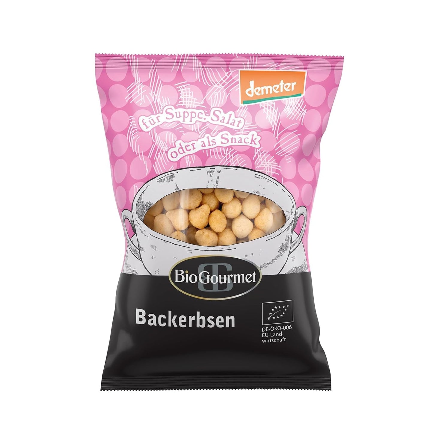BioGourmet krutony s bylinkami, do polévky, salátu nebo jako svačina, bio, Demeter, 100g