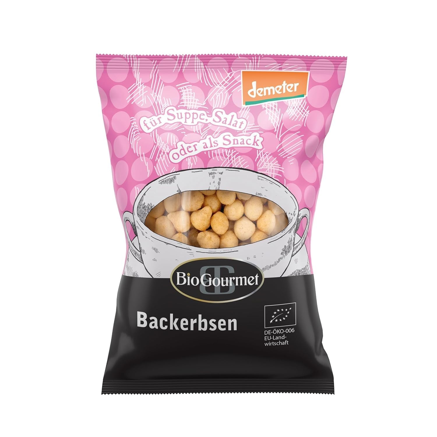 BioGourmet krutony s bylinkami, do polévky, salátu nebo jako svačina, bio, Demeter, 100g