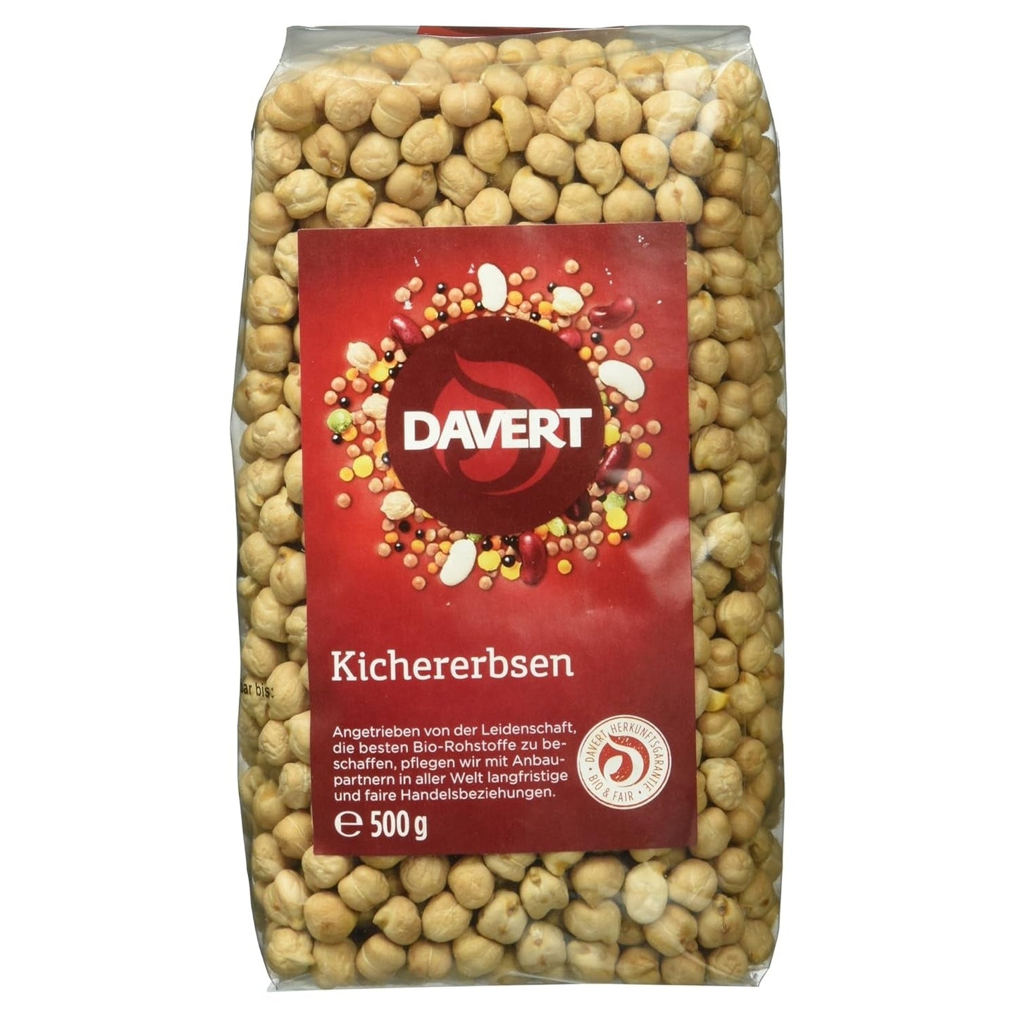 Davert Bio cizrna, 500 g