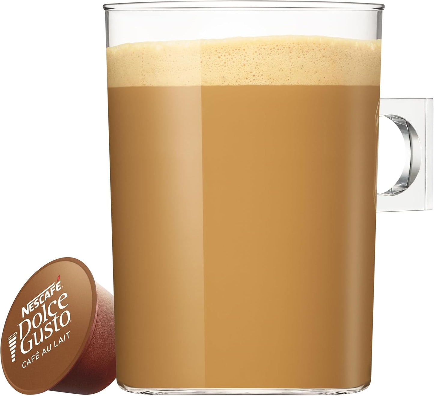 Nescafe Dolce Gusto – Dolce Gusto Café au Lait 16 KAPSLÍ 160 g (6x)