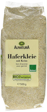 Bio ovesné otruby s klíčky, 500 gramů Cereale Naty Shop