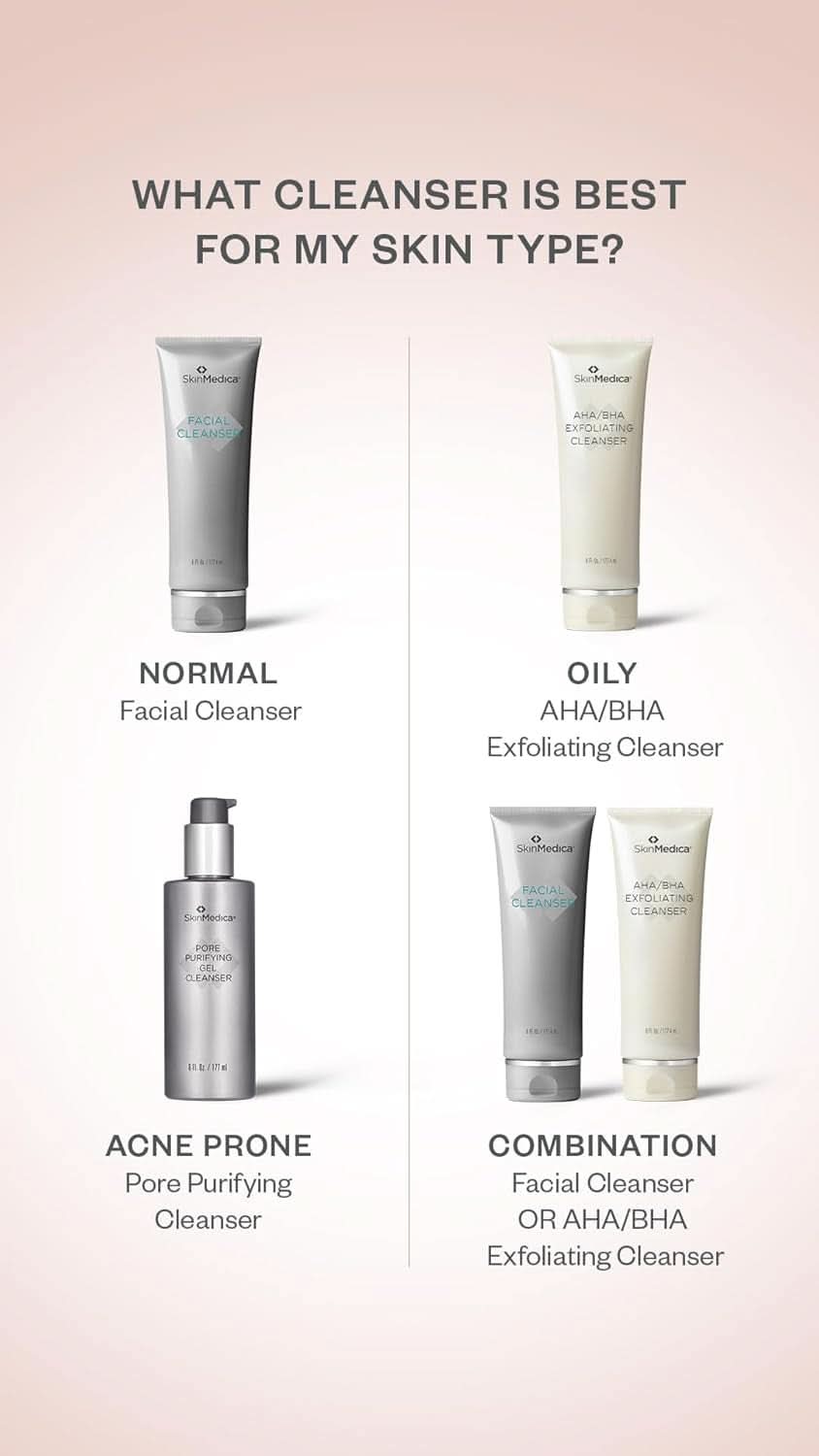 SkinMedica Facial Cleanser – čistící pěna pro normální nebo suchou pleť a perfektní jako čistič Naty Shop