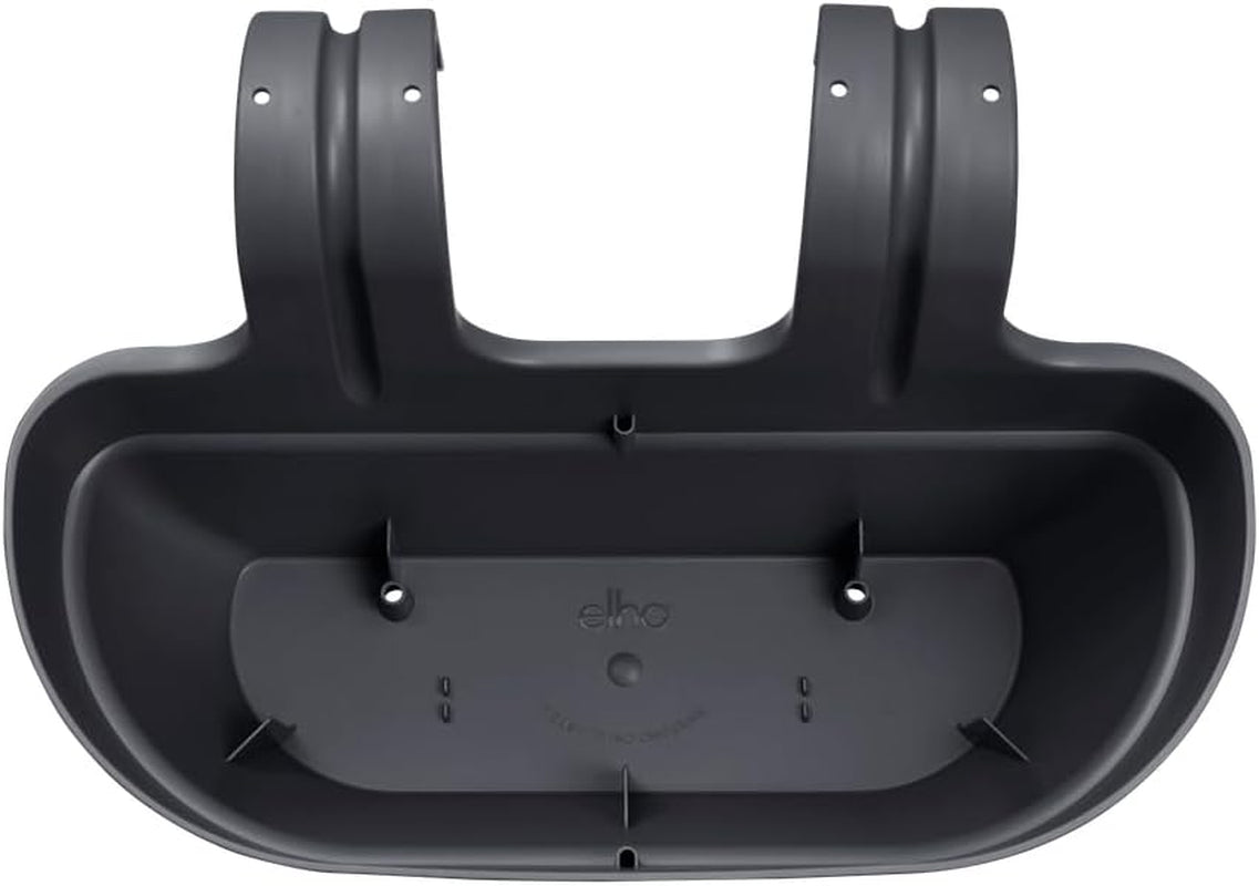 elho Vibia Campana Easy Hanger M 36 - Květináč na balkon i ven - Ø 36,0 x V 26,5 cm - Černá/Antracit