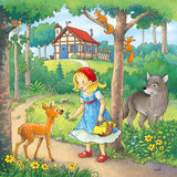 Ravensburger Puzzle pro děti - 08051 Rapunzel, Červená Karkulka a Žabí král - Puzzle pro děti od 5 let, s 3X49 dílky Puzzle Naty Shop