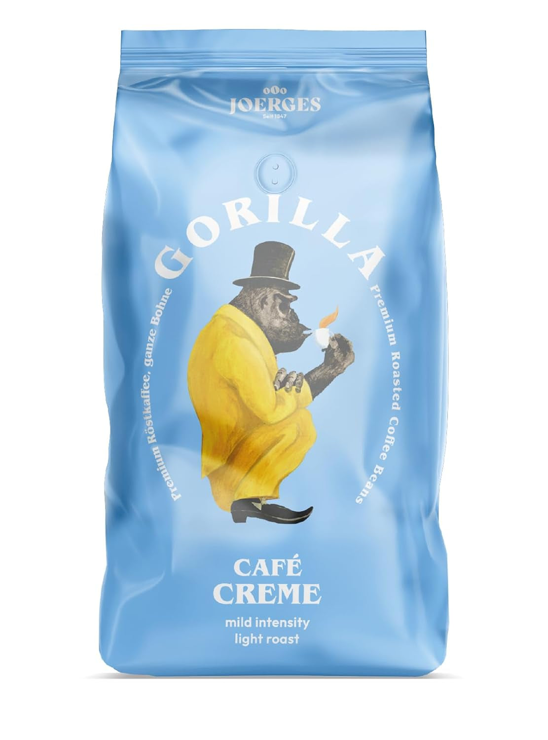 Gorilla Café Creme, 1 kg (balení 2 ks)