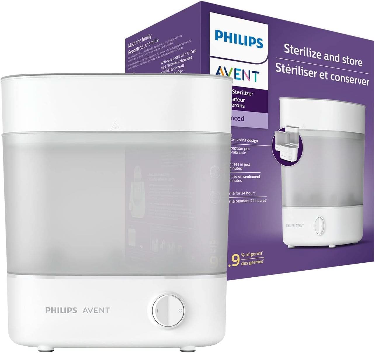 Philips Avent elektrická odsávačka mateřského mléka, dárková sada Potraviny a doplňky pro kojení Bebe Naty Shop
