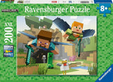 Dětské puzzle Ravensburger - 12004144 - Minecraft - 200dílné puzzle Minecraft pro děti 8+ ve formátu XXL Minecraft Dárky Puzzle Naty Shop Výchozí název