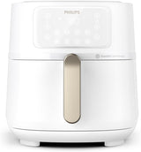 Philips 3000Er Airfryer XL – technologie Rapid Air, smažení s až o 90 % méně tuku, kapacita 1,2 kg, 6,2 litrů, dotykový displej Spotřebiče Naty Shop Weiß Bezdrátové připojení a bílá barva 7,2 l