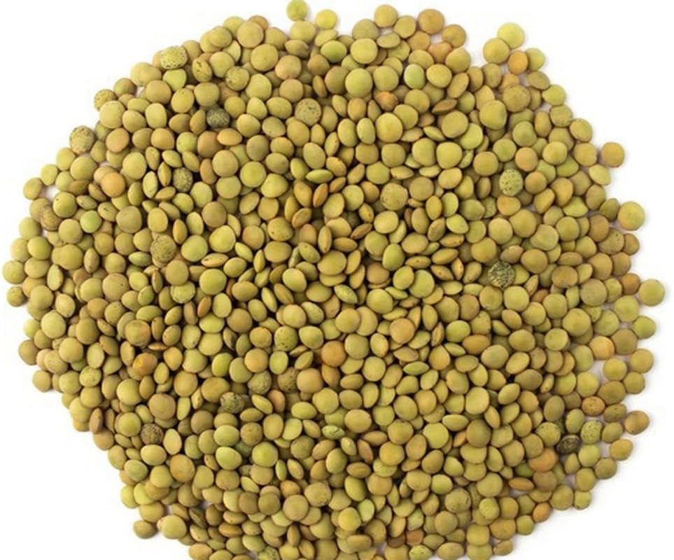 Zelená čočka – odrůda Laird, 1 kg balení | Prémiová kvalita, celá čočka | Bohaté na bílkoviny a vlákninu | Veganské, bez GMO | Ideální pro polévky, saláty, kari a přípravu jídel