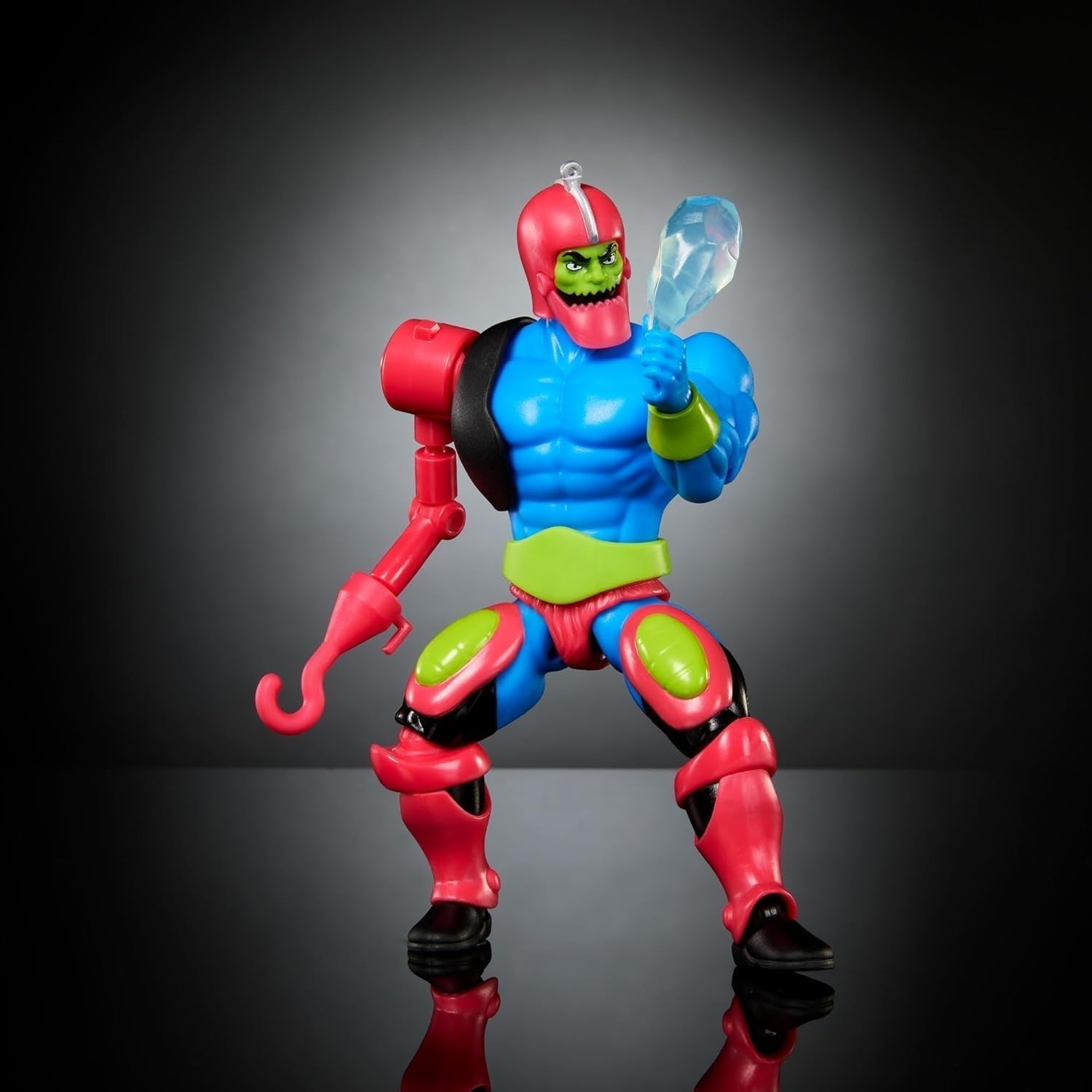 Masters of the Universe Origins Akční figurka Trap Jaw Sběratelská figurka, přibl. Oblíbená hračka 14cm Big MOTU padouch s 16 pohyblivými klouby a příslušenstvím, HYD41, [vícebarevné] akční figurky Naty Shop