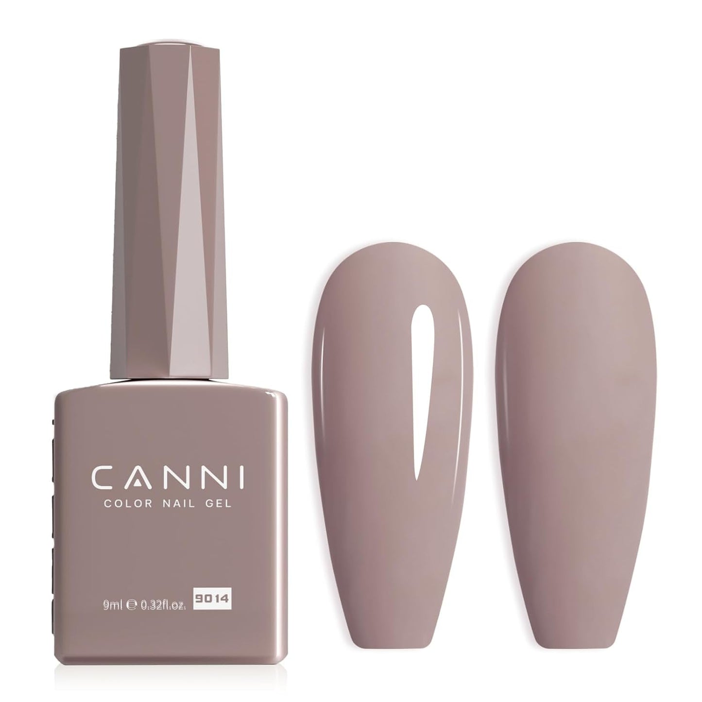 CANNI gel lak na nehty, semipermanentní, tmavě fialový, lak na nehty, UV gel, soak off, manikúra