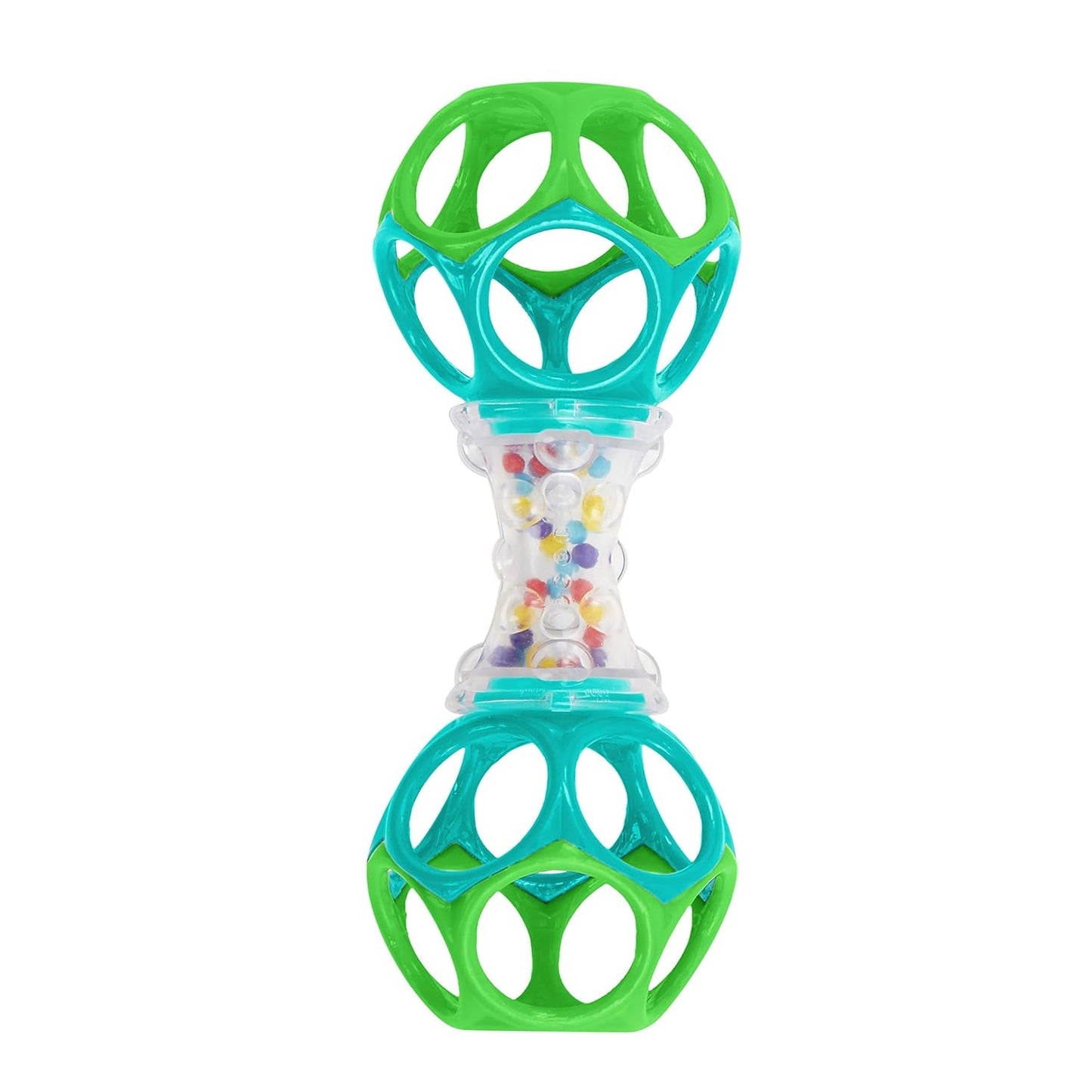 Šestidílná dárková sada Bright Starts Little Shakers - Dětská chrastítka a kousátka BPA Free Easy to Cat Unisex Newborn+