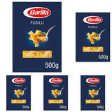 Těstoviny Barilla Classic Fusilli č. 98 z vysoce kvalitní tvrdé pšenice, vždy al dente, Chilli, Spaghetti, Fusilli, Penne, Ital, 500g