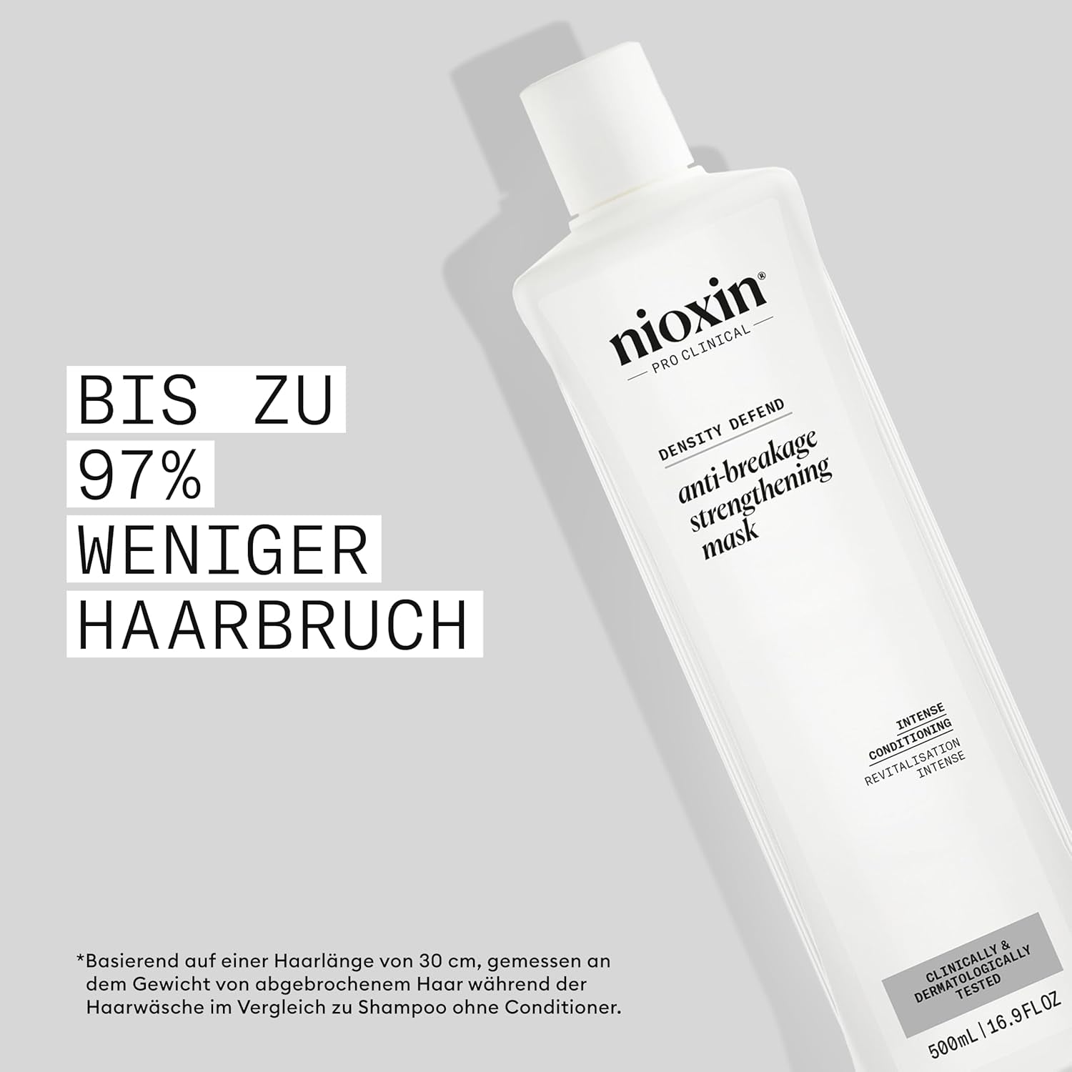Nioxin Density Defend Anti-Breakage Strengening Hair Mask - Hydratační maska na vlasy proti lámání vlasů, bezoplachová péče o vlasy s vitamínem C Maska na vlasy Naty Shop