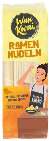 Wan Kwai Ramen Noodles 300g – Autentická příchuť pro asijskou kuchyni. Všestranné, rychlá příprava, vysoce kvalitní suroviny. Ideální do polévek a wok pokrmů.