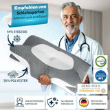 IDEA Polštář Paměťová pěna Polštář, Ergonomický Polštář Ortopedický Polštář Bolest krku, Polštář na spaní pro bolesti bočních zad a břicha, Polštář na krk Polštář proti chrápání pro dospělé Krční Ortopedické Polštáře Naty Shop