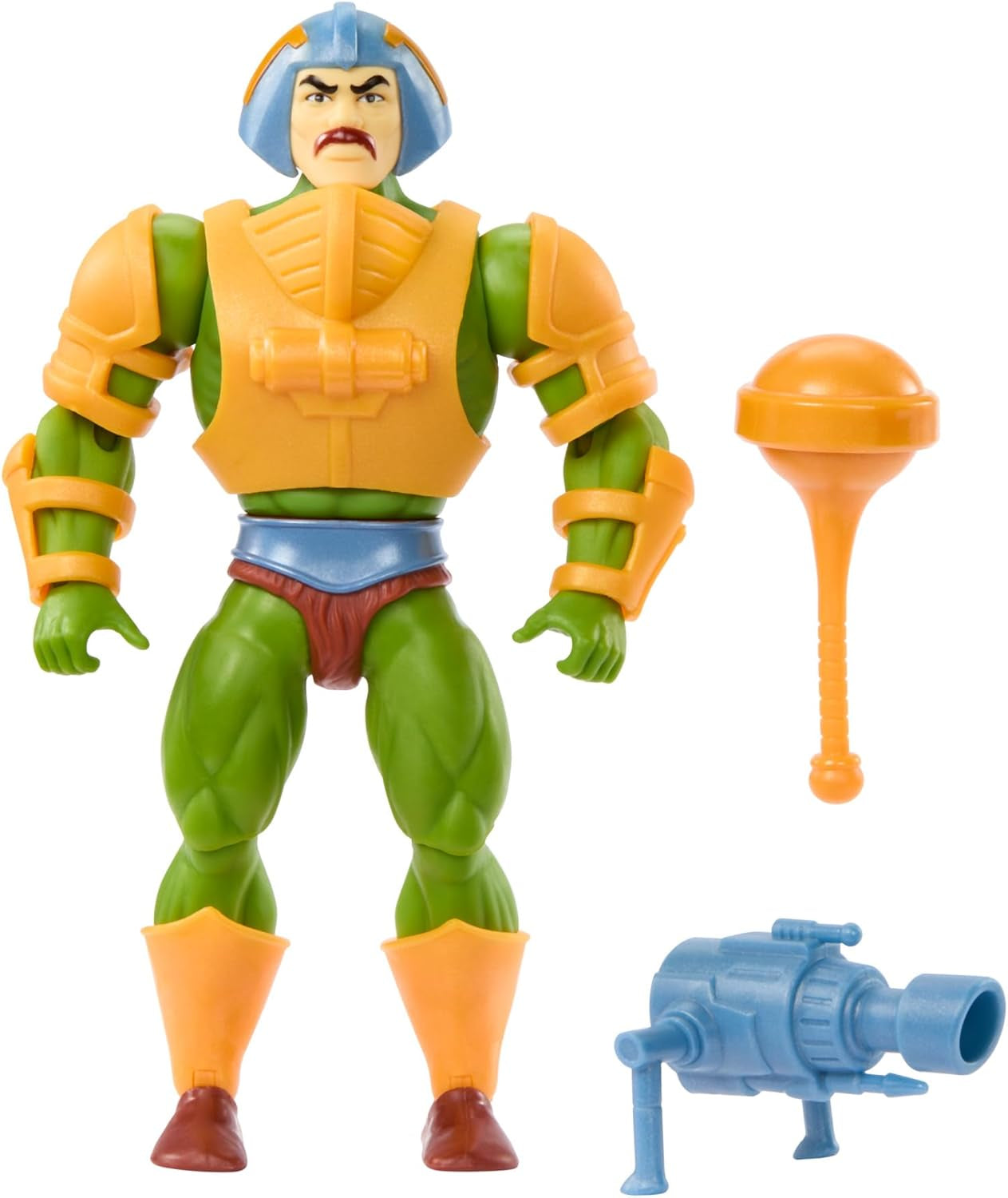 Hračka Masters of the Universe Origins, akční figurka Man-At-Arms Duncan z kolekce Cartoon, výška přibl. 14 cm, hrdina s odnímatelným brněním a doplňky, HYD25 Akční figurky Naty Shop Modern