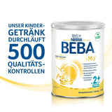 BEBA Junior 2+ mléčný nápoj od 2 let, S HMO, Obsah bílkovin odpovídající věku, Pouze laktóza, Bez palmového oleje, Bez rybího tuku, Výživa pro batolata, Sušené dětské mléko, Balení 3 ks (3 x 800 g)