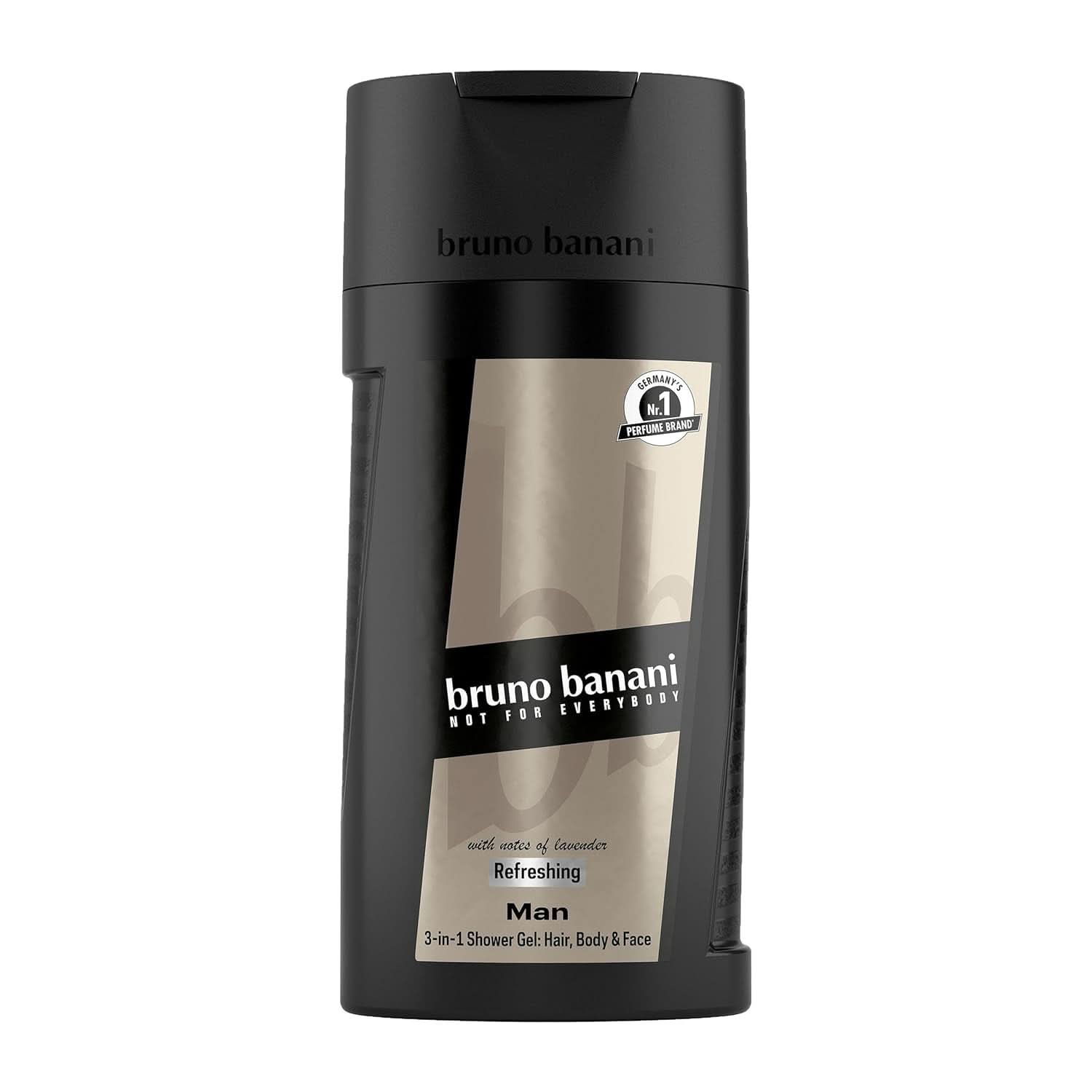 Bruno Banani Loyal Man sprchový gel 3v1 na tělo, vlasy a obličej, muži, 250 ml Sprcha a koupel Naty Shop 250 ml Badyán