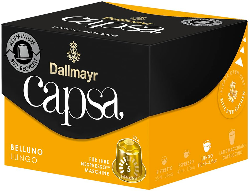 Kapsle Lungo Belluno 10 Kapseln