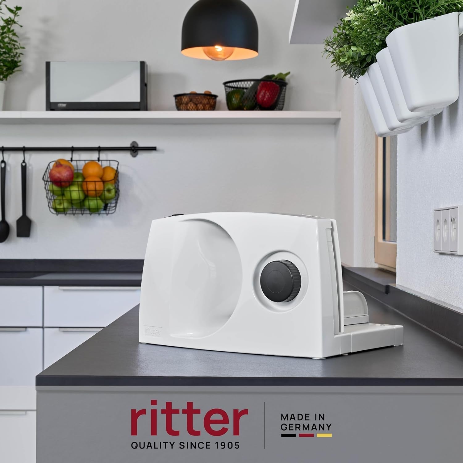Ritter Markant 01 Multifunkční elektrický skládací kráječ Drtiče a kráječe Naty Shop