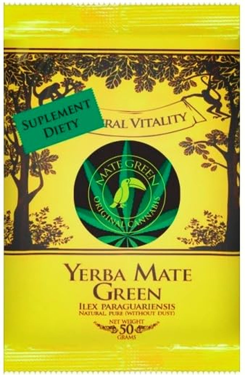 Originální brazilské konopí 50 g ● Čaj Yerba Maté s konopnou moukou a šalvějí ● Čaj maté z listů Maté ● Citronová kůra a citronová tráva ● Čaj Yerba Maté sypaný 50 g