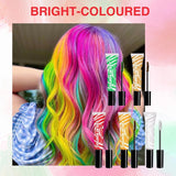 5 barev Dětská Dočasná barva na vlasy Smývatelná barevná řasenka Hair Chalk Salon Hair Dye Shop Naty Shop