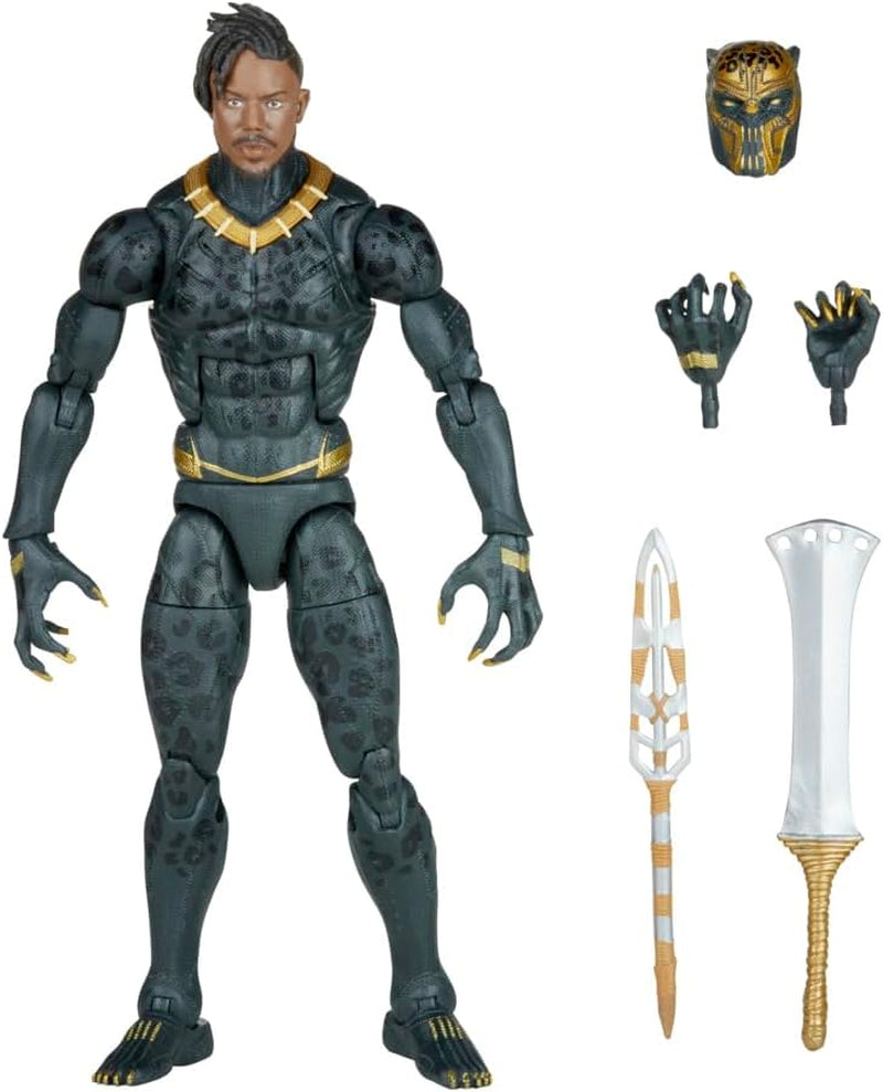 Hasbro Marvel Legends Series Black Panther Legacy Collection Killmonger 15cm sběratelská figurka s 5 doplňky Akční figurky Naty Shop