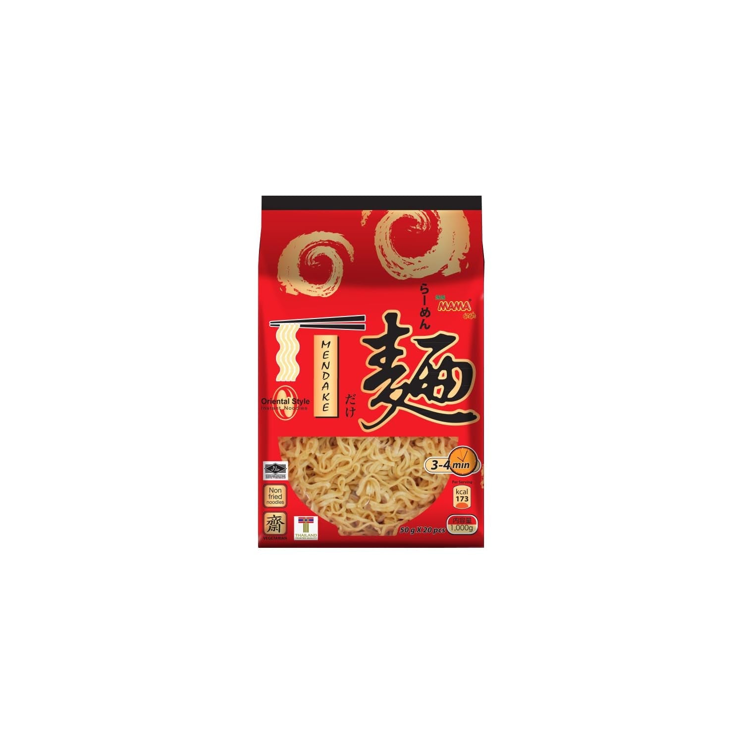MAMA - Nudle v orientálním stylu Mendake - 1 x 1 kg
