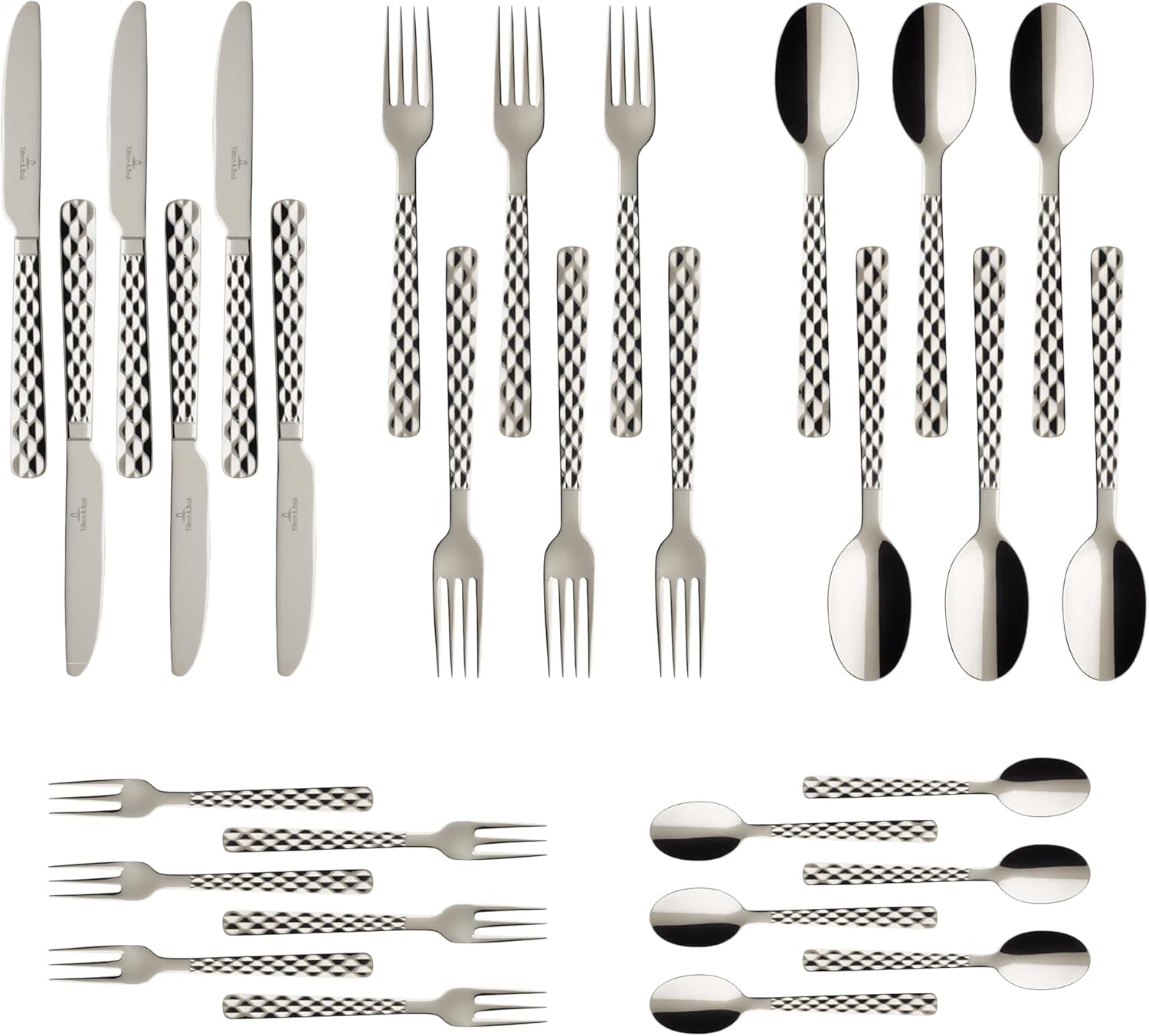 Villeroy & Boch - Sada příborů Boston 30 kusů, 6 osob Kitchen Naty Shop