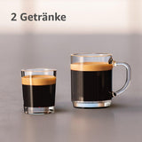 Automatický espresso kávovar PHILIPS řady 2200 - 2 kávové speciality, dotykový displej, klasický napěňovač mléka, keramický mlýnek, matná černá (EP2220/10)