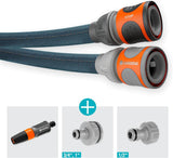 Sada Gardena Liano Xtreme 1/2 palce 20 m: Extrémně robustní textilní zahradní hadice s lehkou vnitřní hadicí z PVC odolnou vůči povětrnostním vlivům (18470-20)