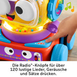 Fisher-Price 4 v 1 učící robot Linus pro miminka a batolata, hračka od 6 měsíců – německy mluvící, HCK39 Baby Toys Naty Shop